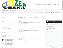 Tablet Screenshot of citizengh.com